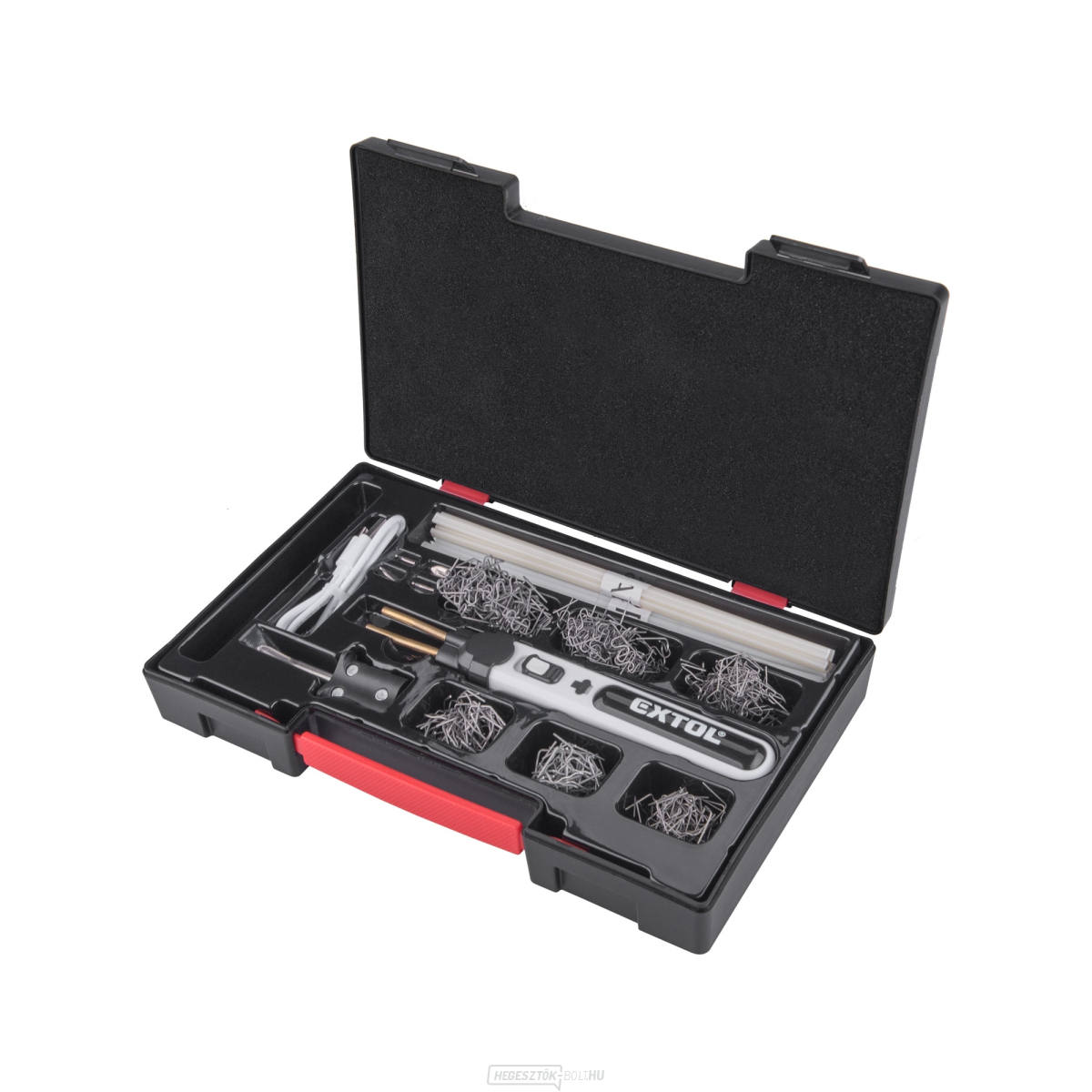 Akkumulátoros műanyag tűzőhegesztő, USB töltés