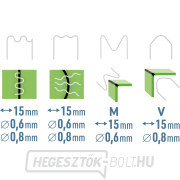 Akkumulátoros műanyag tűzőhegesztő, USB töltés náhled