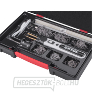 Akkumulátoros műanyag tűzőhegesztő, USB töltés náhled