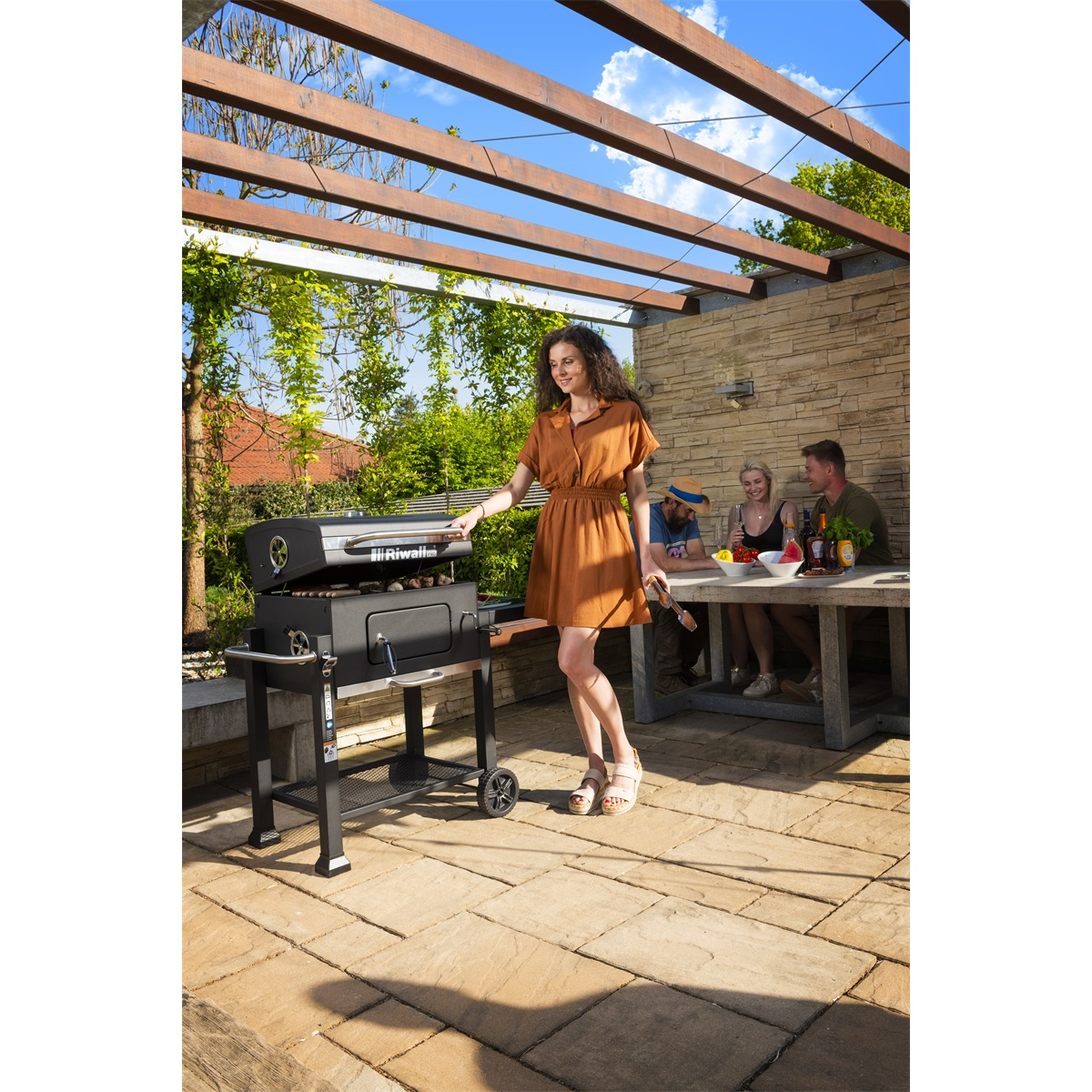 Riwall PRO RCG 60 faszén grill Riwall PRO Előnézet 