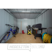 Riwall PRO RMSP 9x8 Antracit LUX fém kerti ház 2,4 x 2,8 m antracit tetővel Előnézet 