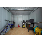 Riwall PRO RMSP 9x8 Antracit LUX fém kerti ház 2,4 x 2,8 m antracit tetővel Előnézet 