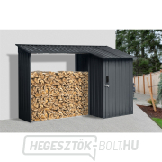 Riwall PRO RMWS 3x9 antracit faház fészerrel 2,7 x 1,6 m antracit kontyolt tetővel Riwall PRO RMWS 3x9 antracit faház fészerrel 2,7 x 1,6 m antracit kontyolt tetővel gallery main image