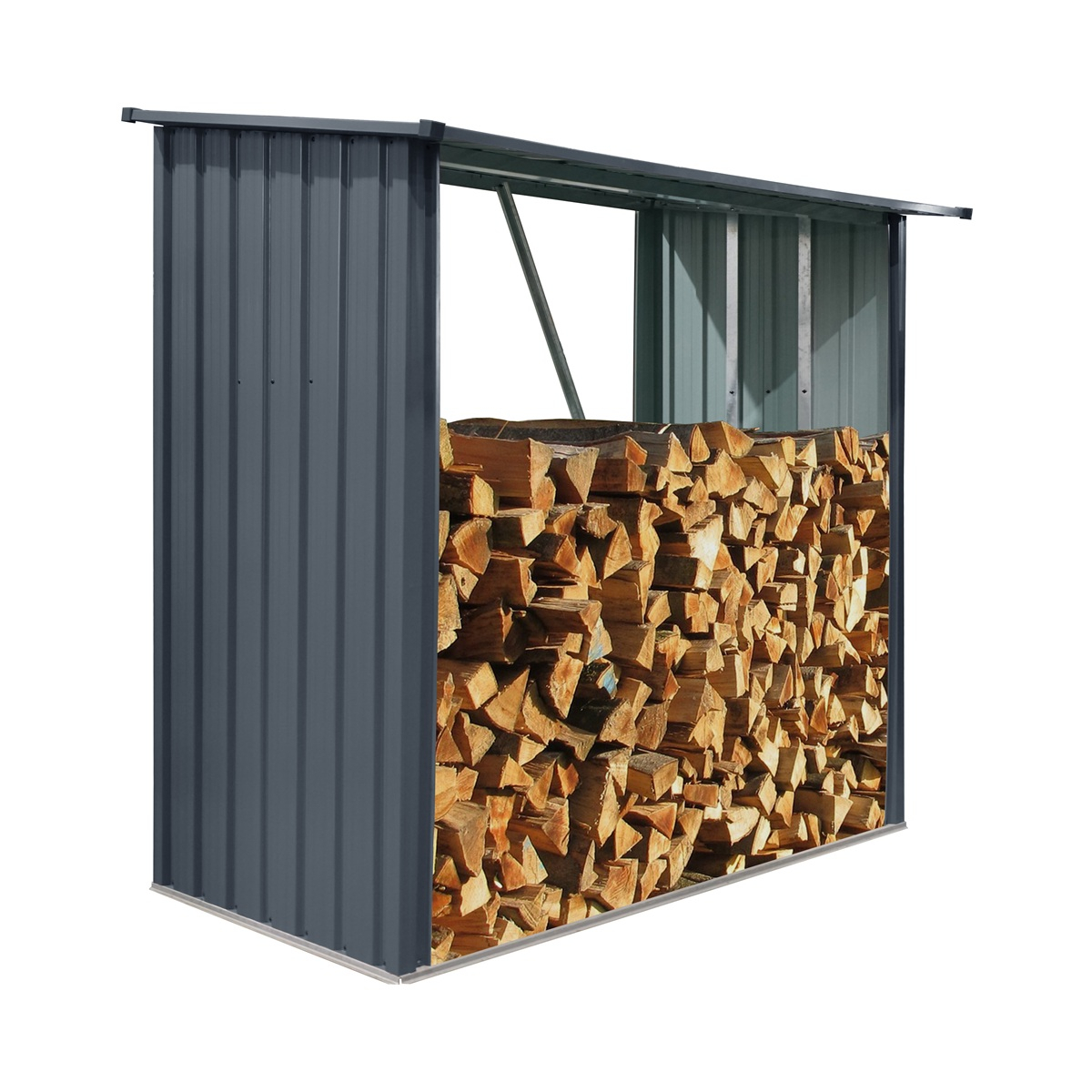 Riwall PRO RMWS 3x7 antracit faház 2 x 1,5 m antracit tetővel Előnézet 