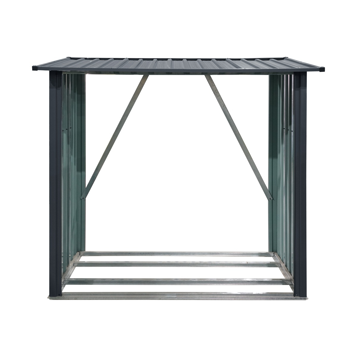 Riwall PRO RMWS 3x7 antracit faház 2 x 1,5 m antracit tetővel Előnézet 