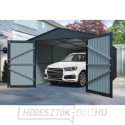 Riwall PRO RMCG 20x10 Antracit fémgarázs 3 x 6 m nyeregtetős antracit Riwall PRO RMCG 20x10 Antracit fémgarázs 3 x 6 m nyeregtetős antracit gallery main image