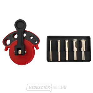 Üreges gyémánt fúrószár készlet 4/6/8/10/12mm Üreges gyémánt fúrószár készlet 4/6/8/10/12mm gallery main image