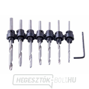 Fa süllyesztett fúrószárak 7 db Fa süllyesztett fúrószárak 7 db gallery main image