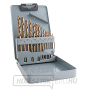 HSS COBALT fúrókészlet 13 db (1,5-6,5mm), fémdoboz HSS COBALT fúrókészlet 13 db (1,5-6,5mm), fémdoboz gallery main image