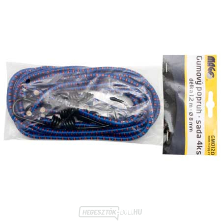 Gumi heveder készlet 8mm/1,2m - 4 db