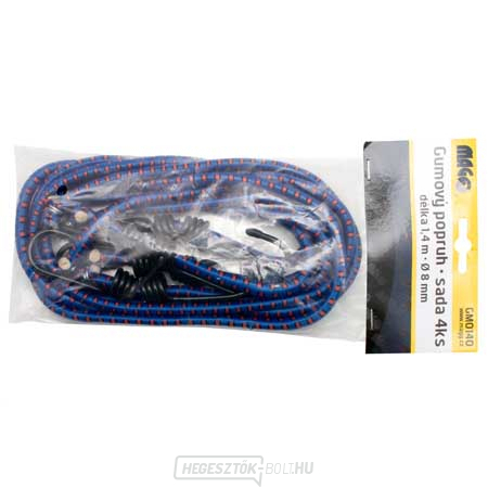 Gumi szíj készlet 8mm/1,4m - 4 db
