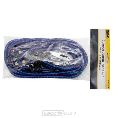 Gumi heveder készlet 11,5mm/1,8m - 6 db
