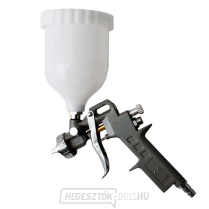 Szórópisztoly, felső műanyag tartály 600 ml, fúvóka 1,5 mm Szórópisztoly, felső műanyag tartály 600 ml, fúvóka 1,5 mm gallery main image