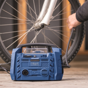 Scheppach Air Force 6 hibrid kompresszor (20 V akkumulátor, 12 V, 230 V) Előnézet 