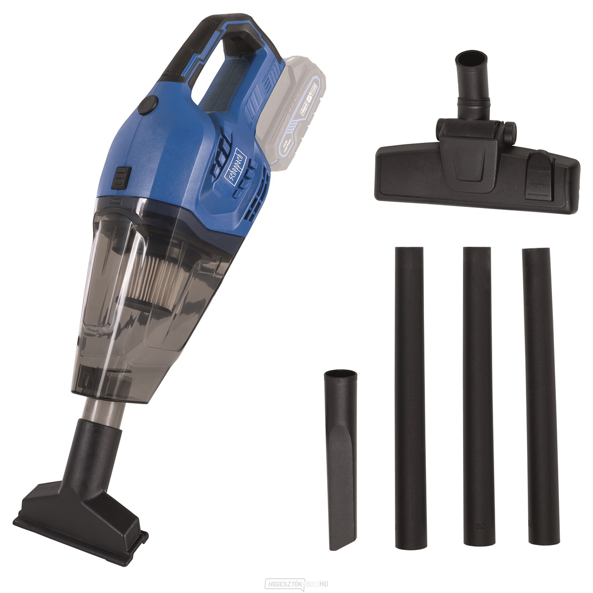 Scheppach C-HVC150-X 20 V vezeték nélküli kézi/padlóporszívó