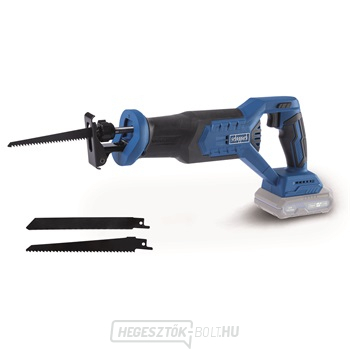 Scheppach BC-RS250-X akkus 20 V-os dugattyús fűrész (akkumulátor és töltő nélkül)