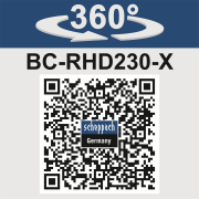 Scheppach BC-RHD230-X akkus 20 V-os fúrókalapács (akkumulátor és töltő nélkül) Előnézet 