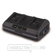 Scheppach SDBC4.5A 20V kettős töltő 4.5A Scheppach SDBC4.5A 20V kettős töltő 4.5A gallery main image