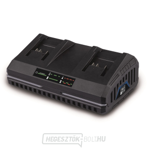 Scheppach SDBC4.5A 20V kettős töltő 4.5A Scheppach SDBC4.5A 20V kettős töltő 4.5A gallery main image