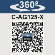 Scheppach C-AG125-X akkus 20 V-os sarokcsiszoló (akkumulátor és töltő nélkül) náhled