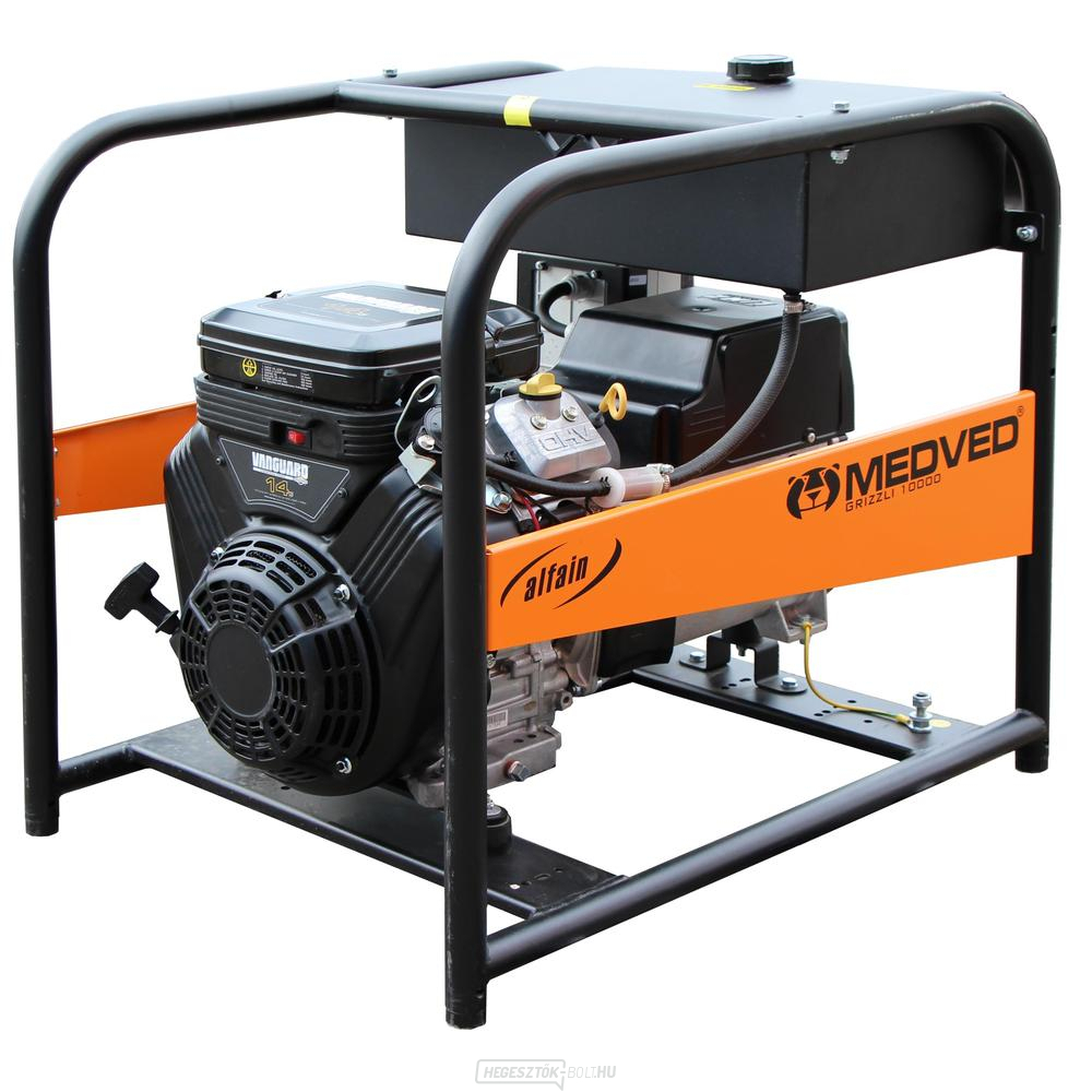 Elektromos erőmű ARCTOS 10000 V CCL MBZSoJ 15 literes tartály, emelt keret fekete színű