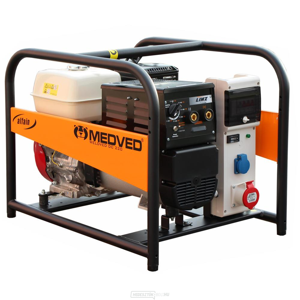 Elektromos áramfejlesztő WELDVED DC 220H-REG MooooJ Elektromos áramfejlesztő WELDVED DC 220H-REG MooooJ gallery main image