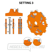 CMT Hornyolótárcsa készlet DADO PRO - D203x6.2-20 d30 Z12 HW CMT Hornyolótárcsa készlet DADO PRO - D203x6.2-20 d30 Z12 HW náhled