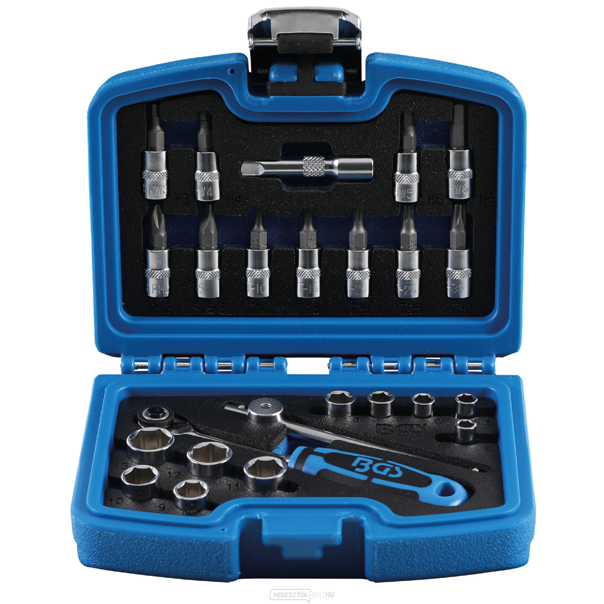BGS 2140, Gola készlet | 6,3 mm (1/4") | 24 darabos