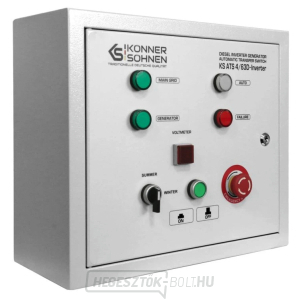 Könner & Söhnen ATS kapcsoló KS ATS 4/63D-Inverter (KS 9500iDE ATSR-hez) Könner & Söhnen ATS kapcsoló KS ATS 4/63D-Inverter (KS 9500iDE ATSR-hez) gallery main image