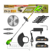 Akkumulátoros szegélynyíró Procraft PTA24 | PTA24 Akkumulátoros szegélynyíró Procraft PTA24 | PTA24 gallery main image