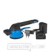 Vibrációs akkumulátoros csempe tapadókorong - töltővel és 2x18V-os akkumulátorral (4) Előnézet 