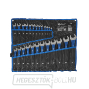 Polírozott villáskulcsok gumi csúszásgátló nyéllel 6-32 mm 25 db CRV (4) Előnézet 