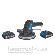 Vibrációs akkumulátoros csempe tapadókorong - töltővel és 2x21V-os akkumulátorral (6 db) Előnézet 