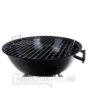 Kerek faszén grill fedéllel és fedéllel - rostély átmérője 39 cm (1) Kerek faszén grill fedéllel és fedéllel - rostély átmérője 39 cm (1) náhled