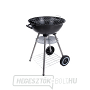 Kerek faszén grill fedéllel és fedéllel - rostély átmérője 39 cm (1) Kerek faszén grill fedéllel és fedéllel - rostély átmérője 39 cm (1) náhled