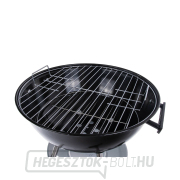 Kerek faszén grill fedéllel és fedéllel - rostély átmérője 39 cm (1) Kerek faszén grill fedéllel és fedéllel - rostély átmérője 39 cm (1) náhled