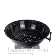 Kerek faszén grill fedéllel és fedéllel - rostély átmérője 39 cm (1) Kerek faszén grill fedéllel és fedéllel - rostély átmérője 39 cm (1) náhled