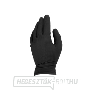 SOLID GRIP nitril kesztyű 50 db L-es méret fekete (10) Előnézet 