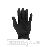 SOLID GRIP nitril kesztyű 50 db L-es méret fekete (10) Előnézet 