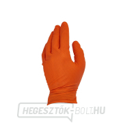 SOLID GRIP nitril kesztyű 50db. L méretű narancs  Előnézet 