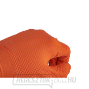SOLID GRIP nitril kesztyű 50db. L méretű narancs  Előnézet 