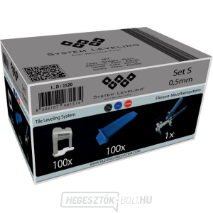 Rendszerszintezés - alkalmazás SET 100/100/1 - 0,5mm, karton Rendszerszintezés - alkalmazás SET 100/100/1 - 0,5mm, karton gallery main image