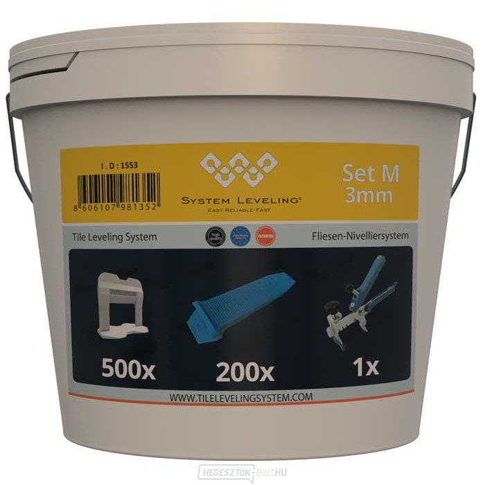 Rendszerszintezés - alkalmazás SET 500/200/1 - 3mm
