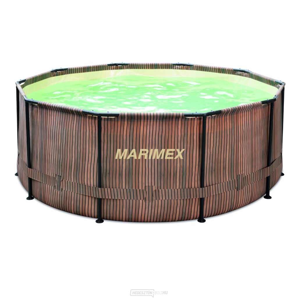 Uszoda Florida 3,05x0,91 m szkimmerrel - motívum TEAK