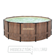 Uszoda Florida 3,66x0,99 m szkimmerrel - motívum TEAK Uszoda Florida 3,66x0,99 m szkimmerrel - motívum TEAK gallery main image