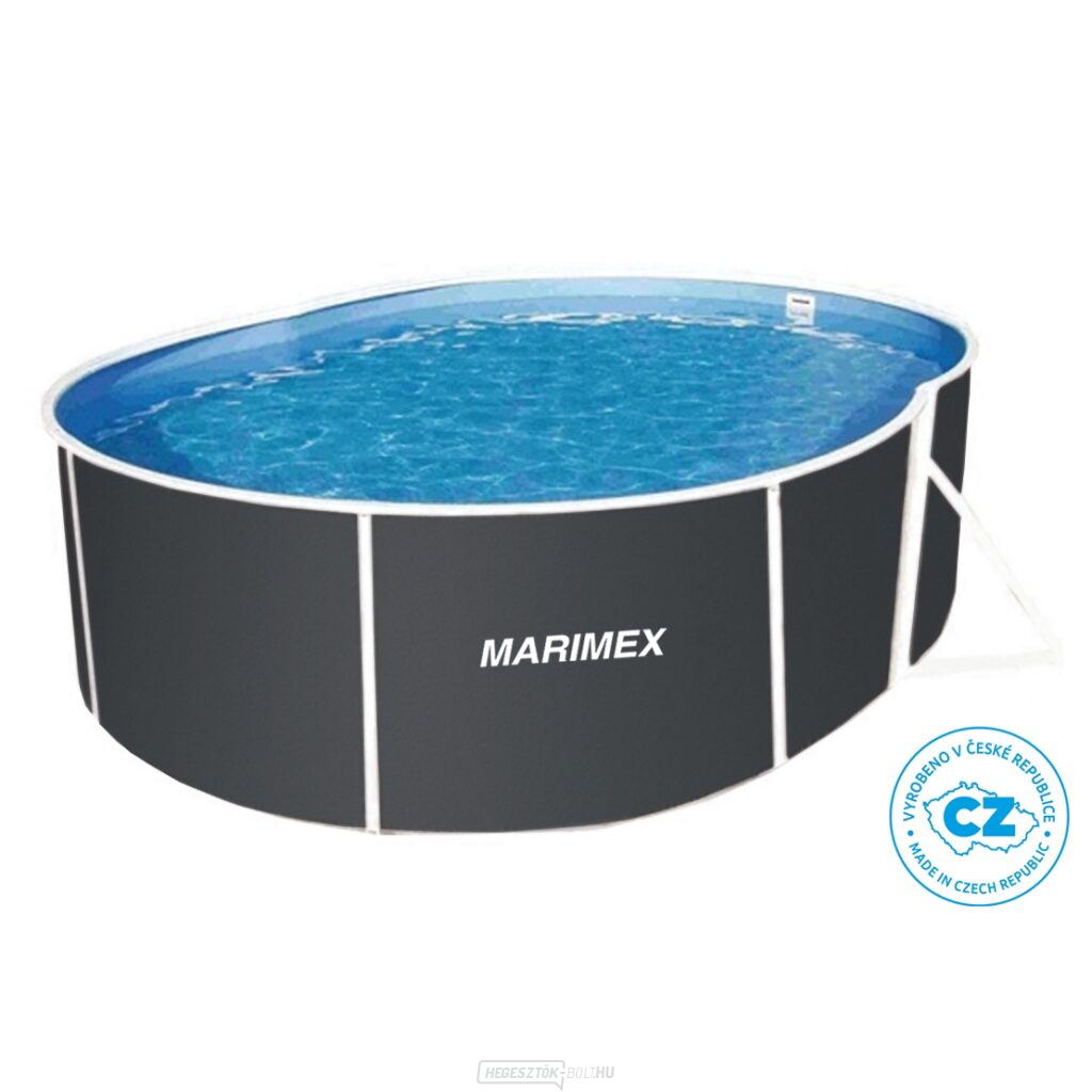 Úszómedence Orlando Premium DL 3,66 x 5,48 x 1,22 m - GRAPHIT, medence, fólia gallery main image