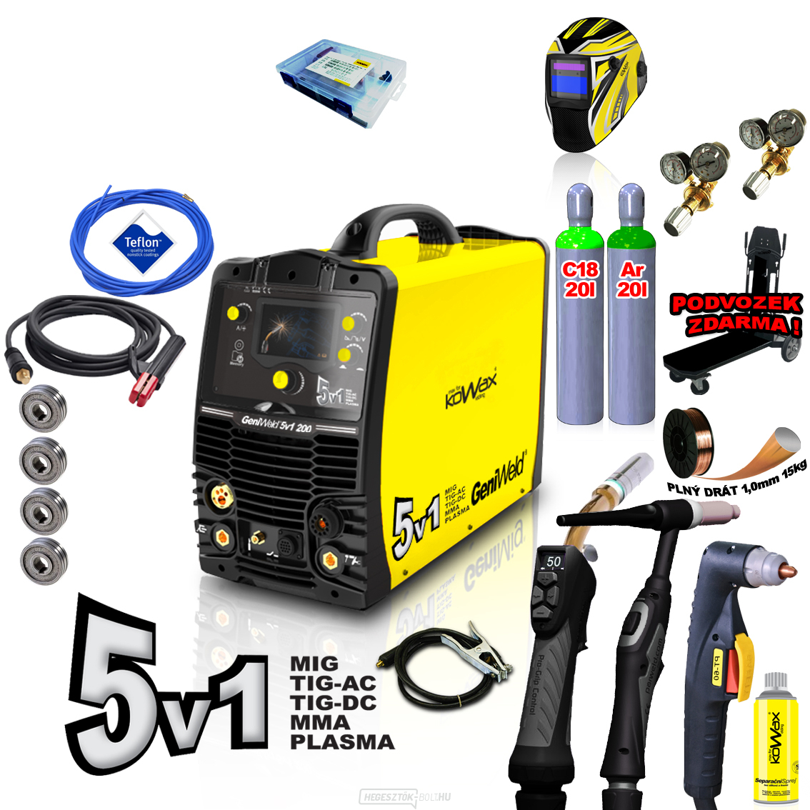 KOWAX GeniWeld®5v1 200 200 SET 3