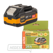 Procraft 20/4 Ultra vezeték nélküli akkumulátor | 20/4 Ultra gallery main image