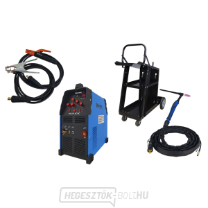 Sherman hegesztő inverter Tig TIG 201 AC/DC + pisztoly + vezetékek + kocsi gallery main image