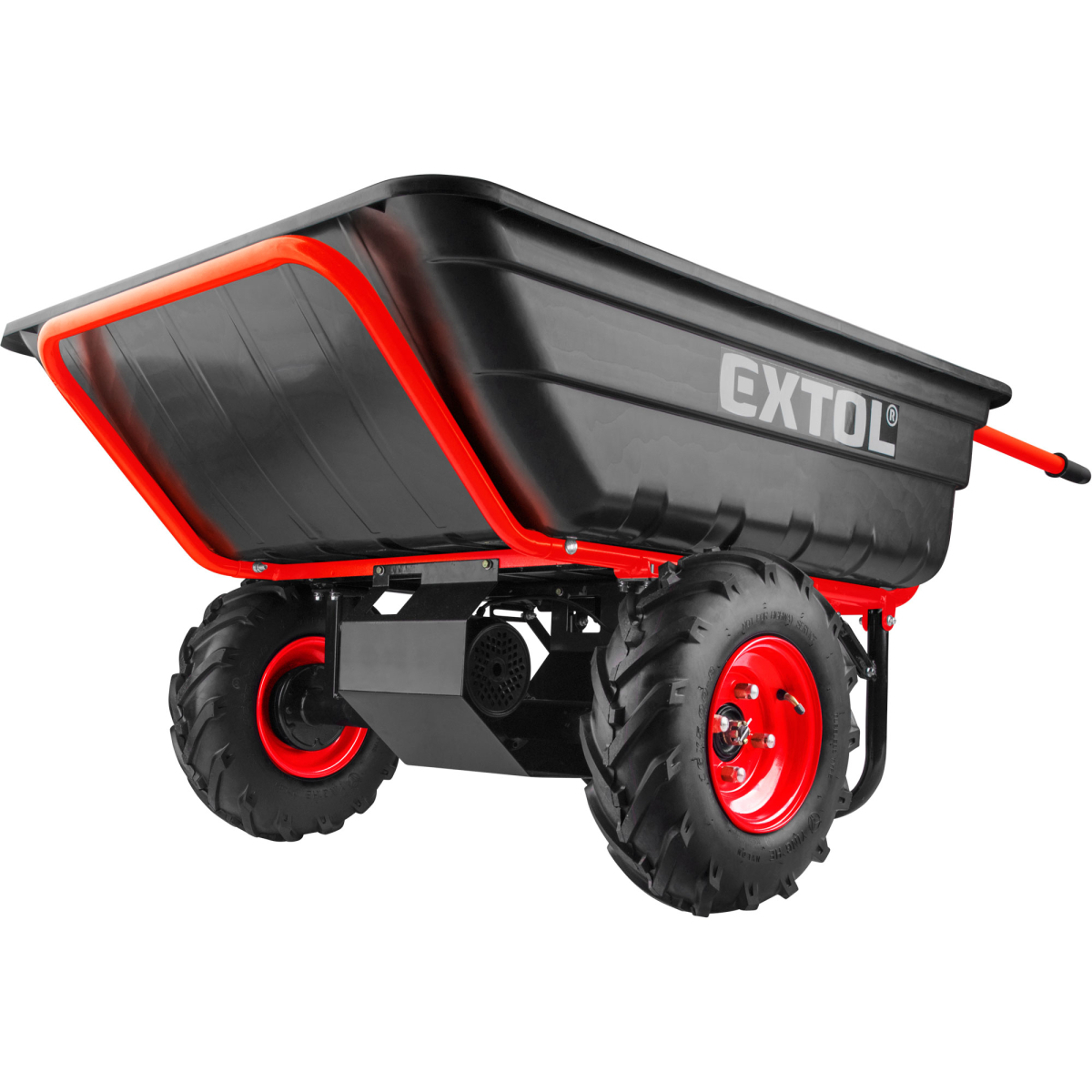 Kétkerekű teherbicikli akkumulátoros váltóval, 400kg, 225l, 40V Li-ion, 6Ah Előnézet 